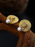 Lady's Hat Pattern Earrings