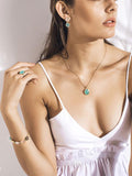 Multicolor Nature Stone Bracelet