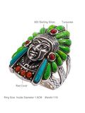 Vintage Silver Turquoise Ring