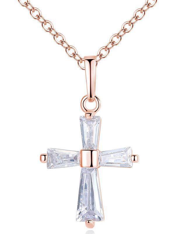 Cross Pattern Necklace