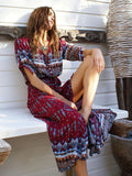 Bohemian Print Dress