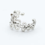 Fashion diamond flower ear bone clip