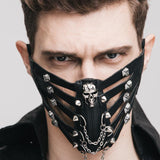 Steampunk Rock Leather Mask
