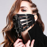 Steampunk Rock Leather Mask