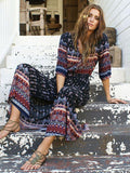 Bohemian Print Dress