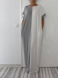 Round Neck Sleeve Skirt