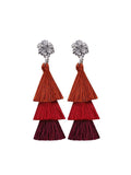 Three Style Tassel Earrings