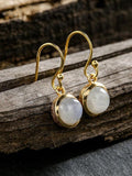 Natural Moonstone Earrings