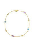 Natural Topaz Cystal Necklace