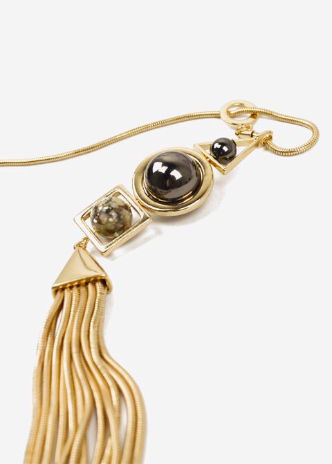 Combined Design Long Necklace