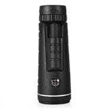 40X60 Portable Monocular Telescope Phone Clip Tripod