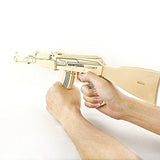 F&S 3D DIY Wooden Puzzles AK47 JZ404 Model Kits DIY Block Building Jigsaw Toy for Kid