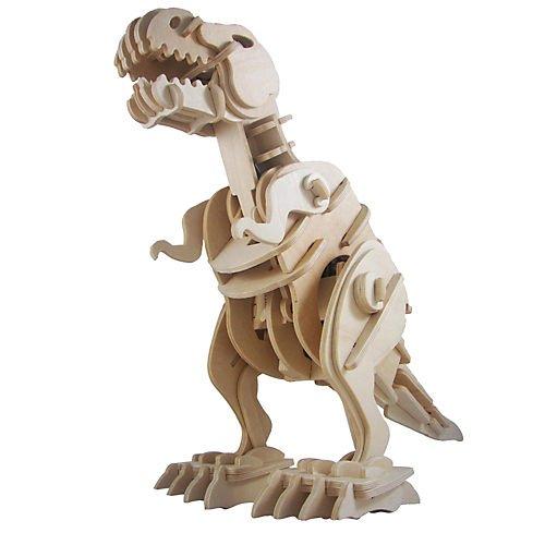 F&S 3D Wooden Robotic Puzzle T-Rex, Medium