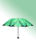 Banana Leaf Pattern Folding Umbrella