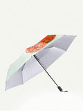 Ancient Girls'talk Pattern Folding Umbrella