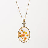 New cute handmade cherry powder necklace