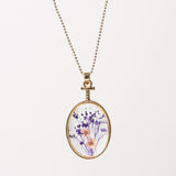 New cute handmade cherry powder necklace