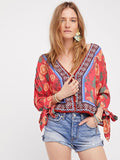 Print Chiffon Top