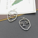European and American nature touching earrings