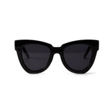 Retro Large Frame Cat's Eye Sunglasses