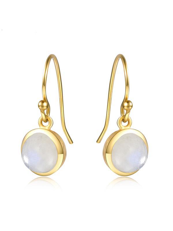 Natural Moonstone Earrings