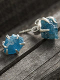 Rough Quartz Ear Stud