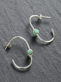 Rough Quartz&Cystal Earrings