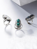 Vintage Bean Pattern Ring