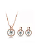 Lover's Eye Patern Jewelry Set