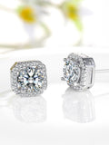 Square Necklace&Earring Set