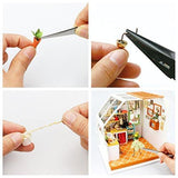 F&S Exquisite DIY House Miniature Dollhouse Kits Kitchen Room Birthday Gifts for Boyfriend & Girlfriend