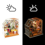 F&S Exquisite DIY House Miniature Dollhouse Kits Kitchen Room Birthday Gifts for Boyfriend & Girlfriend