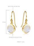 Natural Moonstone Earrings