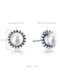 Natural Stone Ear Stud