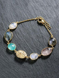 Multicolor Nature Stone Bracelet