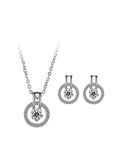Lover's Eye Patern Jewelry Set
