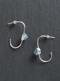 Irregular Natural Turquoise Earrrings