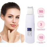 Ultrasonic skin scrubber