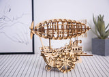 F&S 3D Puzzle Brain Teaser Games Wooden Laser-Cut Air Vehicle Kits Engineering Toys STEM Learning Kits Mechanical Gears Set