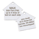 Personalized Stainless Steel Pet Id Tag