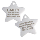 Personalized Stainless Steel Pet Id Tag