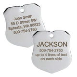 Personalized Stainless Steel Pet Id Tag