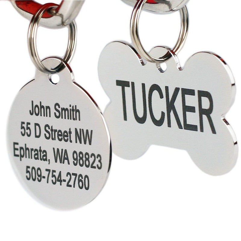 Personalized Stainless Steel Pet Id Tag