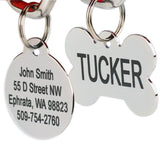 Personalized Stainless Steel Pet Id Tag