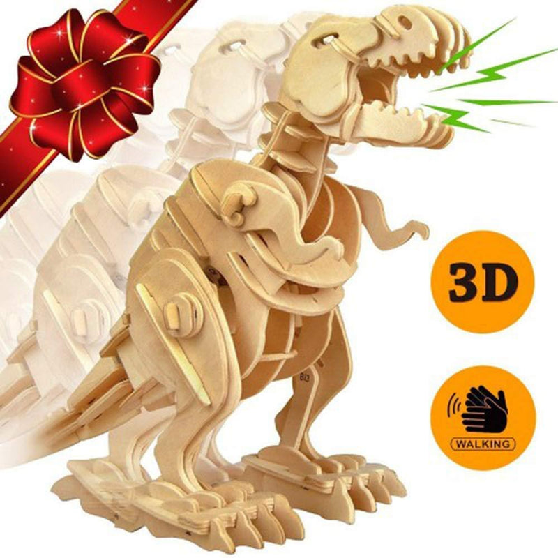 F&S Toytexx DinoBots D210 Sound-Control Walking T-Rex