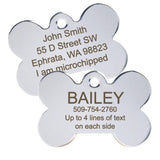 Personalized Stainless Steel Pet Id Tag
