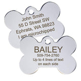 Personalized Stainless Steel Pet Id Tag