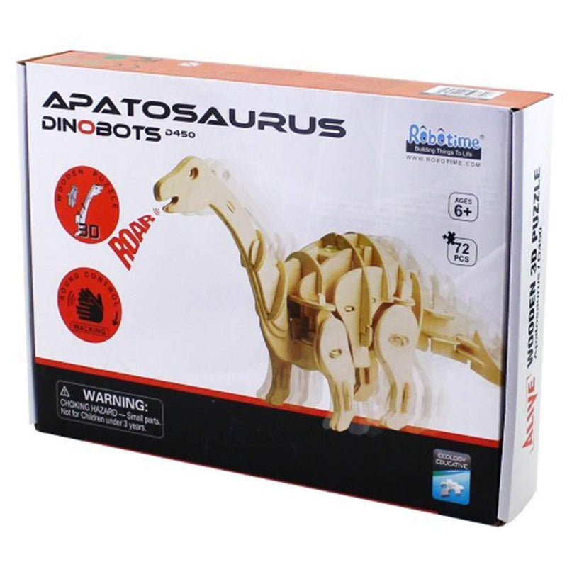 F&S Toytexx DinoBots D450 Sound-Control Aptosaurus