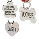 Personalized Stainless Steel Pet Id Tag