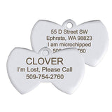 Personalized Stainless Steel Pet Id Tag